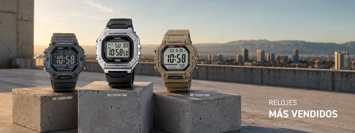 Casio reloj los más vendidos en Colombia