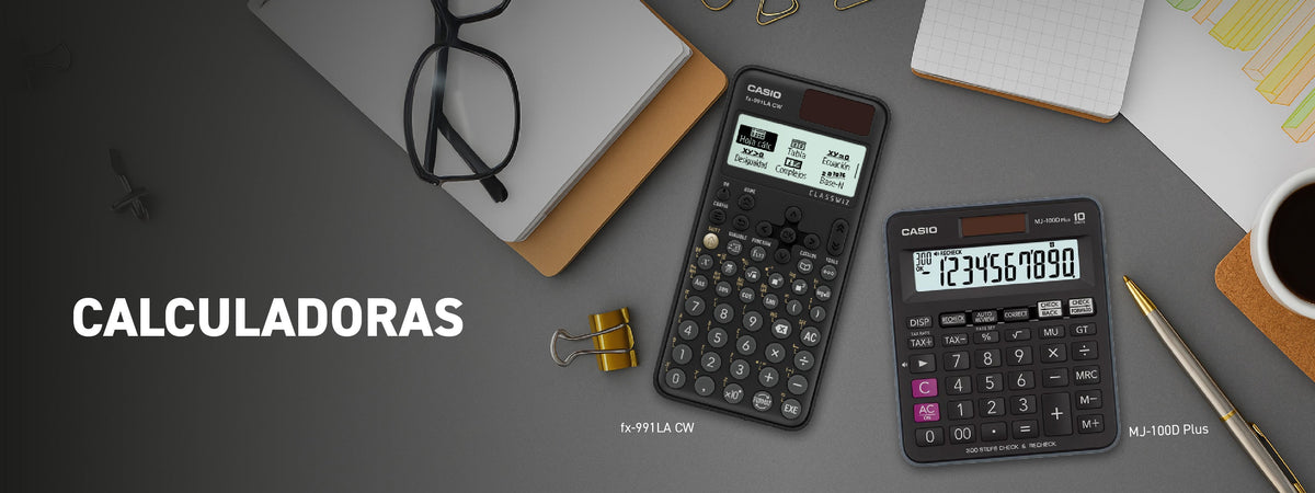 Calculadoras Casio