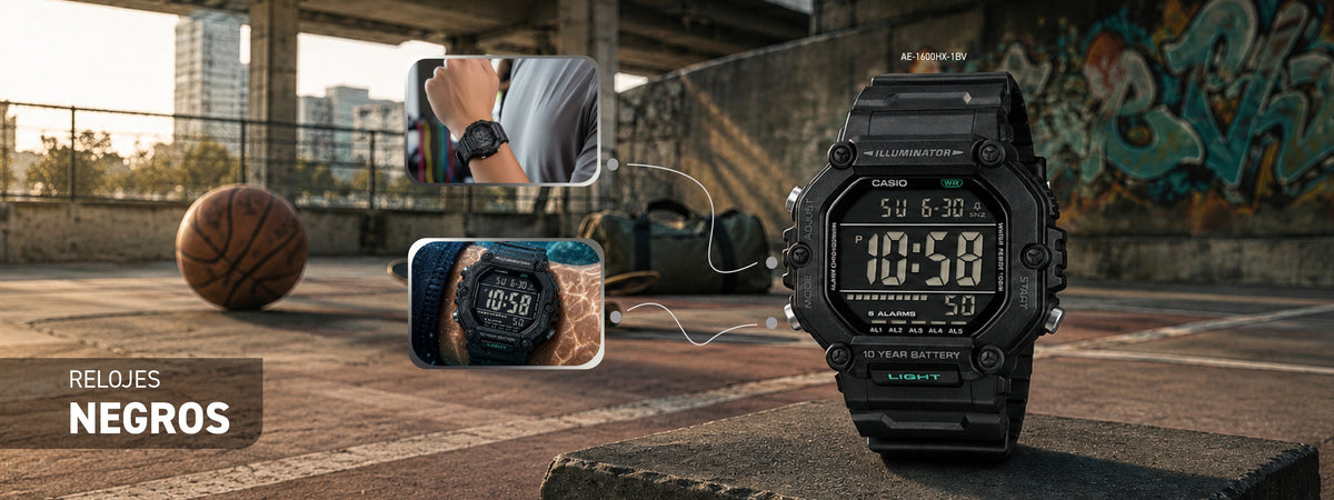 Relojes negros