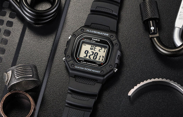 RELOJ CASIO W-218H-1AVDF -NEGRO - Tiendas Casio TITEC