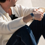Reloj Casio MTP-B190D-1BVDF para hombre rectangular con números romanos negro