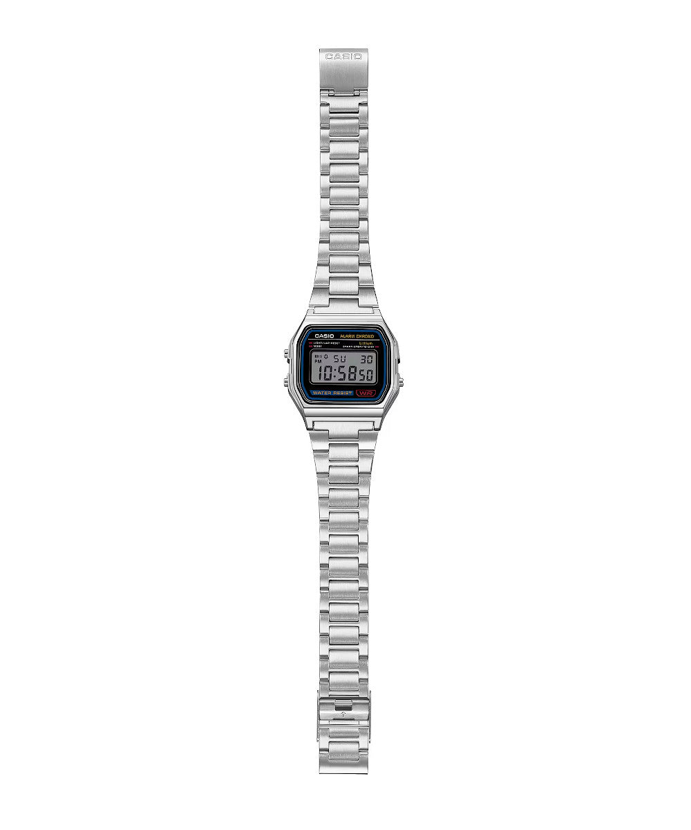 RELOJ CASIO VINTAGE A158WA-1DF-PLATEADO - Tiendas Casio TITEC