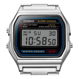 RELOJ CASIO VINTAGE A158WA-1DF-PLATEADO - Tiendas Casio TITEC