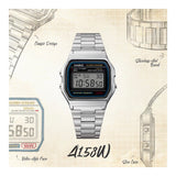RELOJ CASIO VINTAGE A158WA-1DF-PLATEADO - Tiendas Casio TITEC