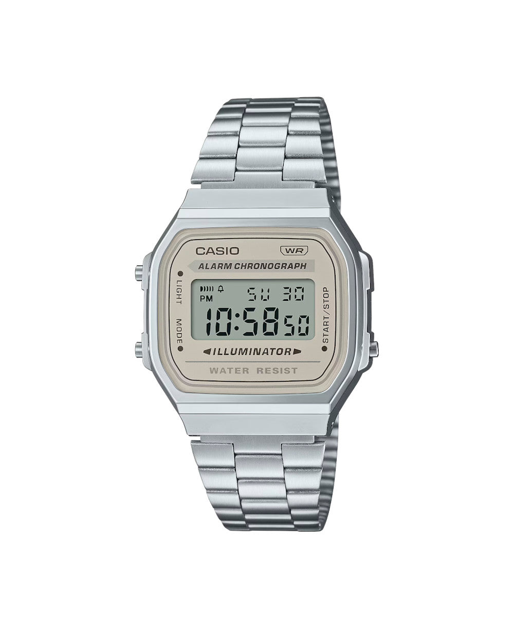 RELOJ CASIO VINTAGE A168WA-8AYDF -GRIS - Tiendas Casio TITEC