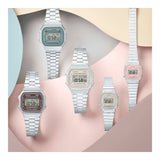 RELOJ CASIO VINTAGE A168WA-8AYDF -GRIS - Tiendas Casio TITEC