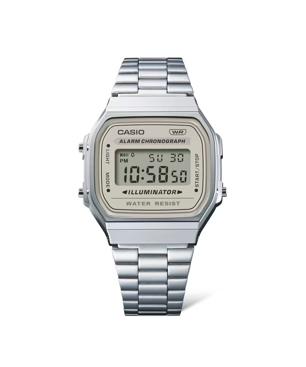 RELOJ CASIO VINTAGE A168WA-8AYDF -GRIS - Tiendas Casio TITEC