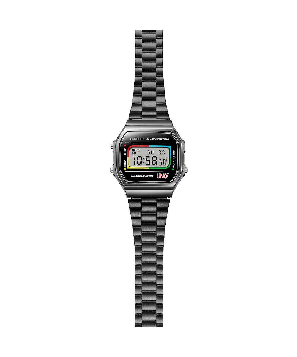 RELOJ CASIO VINTAGE A168WEUC-1ADR -GRIS - Tiendas Casio TITEC