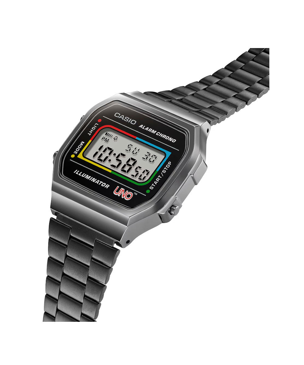 RELOJ CASIO VINTAGE A168WEUC-1ADR -GRIS - Tiendas Casio TITEC