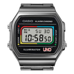 RELOJ CASIO VINTAGE A168WEUC-1ADR -GRIS - Tiendas Casio TITEC