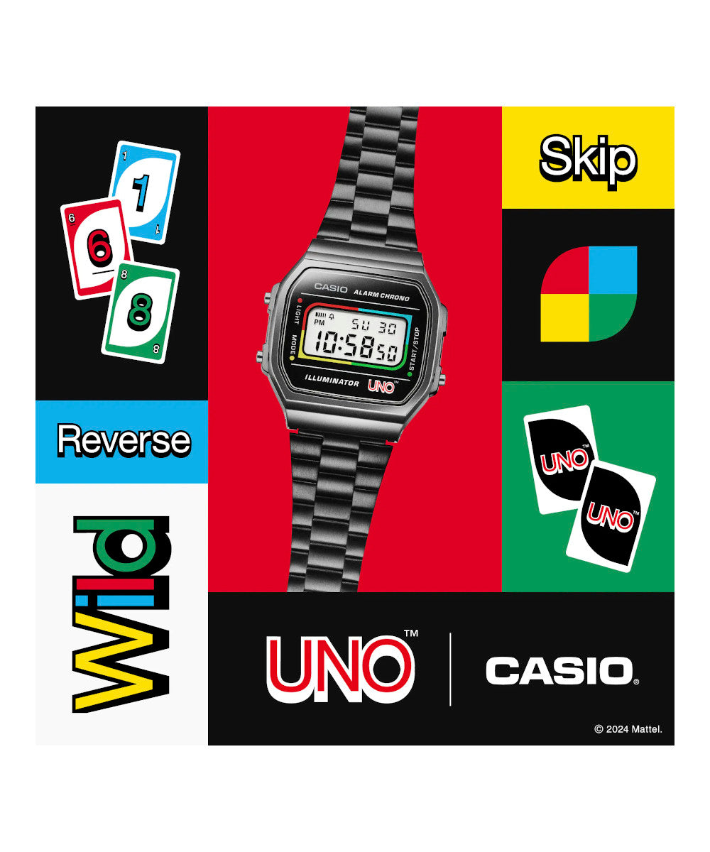RELOJ CASIO VINTAGE A168WEUC-1ADR -GRIS - Tiendas Casio TITEC