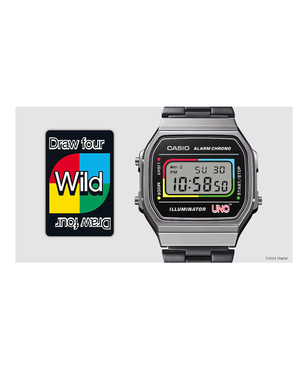 RELOJ CASIO VINTAGE A168WEUC-1ADR -GRIS - Tiendas Casio TITEC