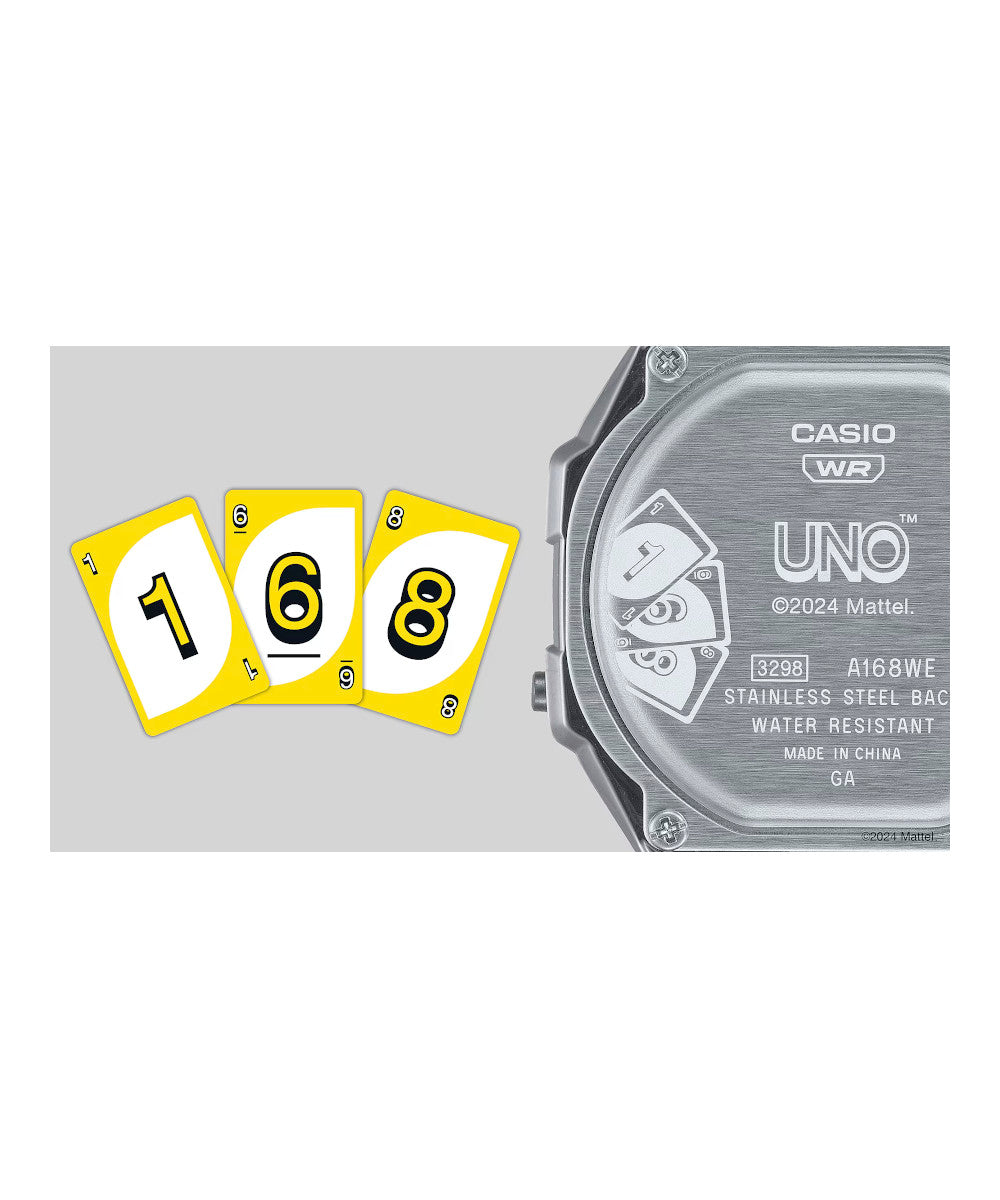 RELOJ CASIO VINTAGE A168WEUC-1ADR -GRIS - Tiendas Casio TITEC