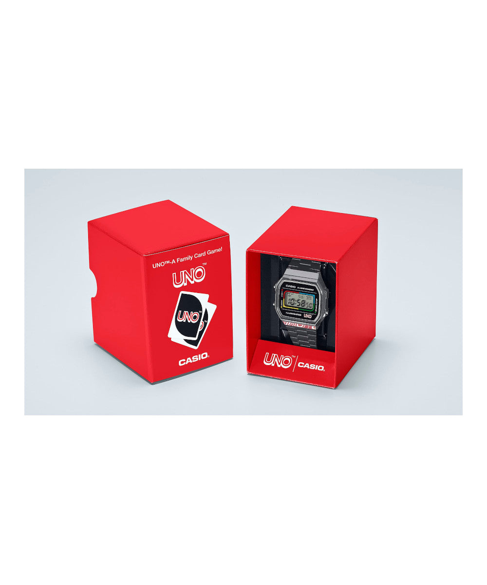 RELOJ CASIO VINTAGE A168WEUC-1ADR -GRIS - Tiendas Casio TITEC