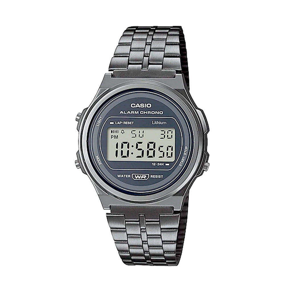 RELOJ CASIO VINTAGE A171WEGG-1ADF -NEGRO - Tiendas Casio TITEC