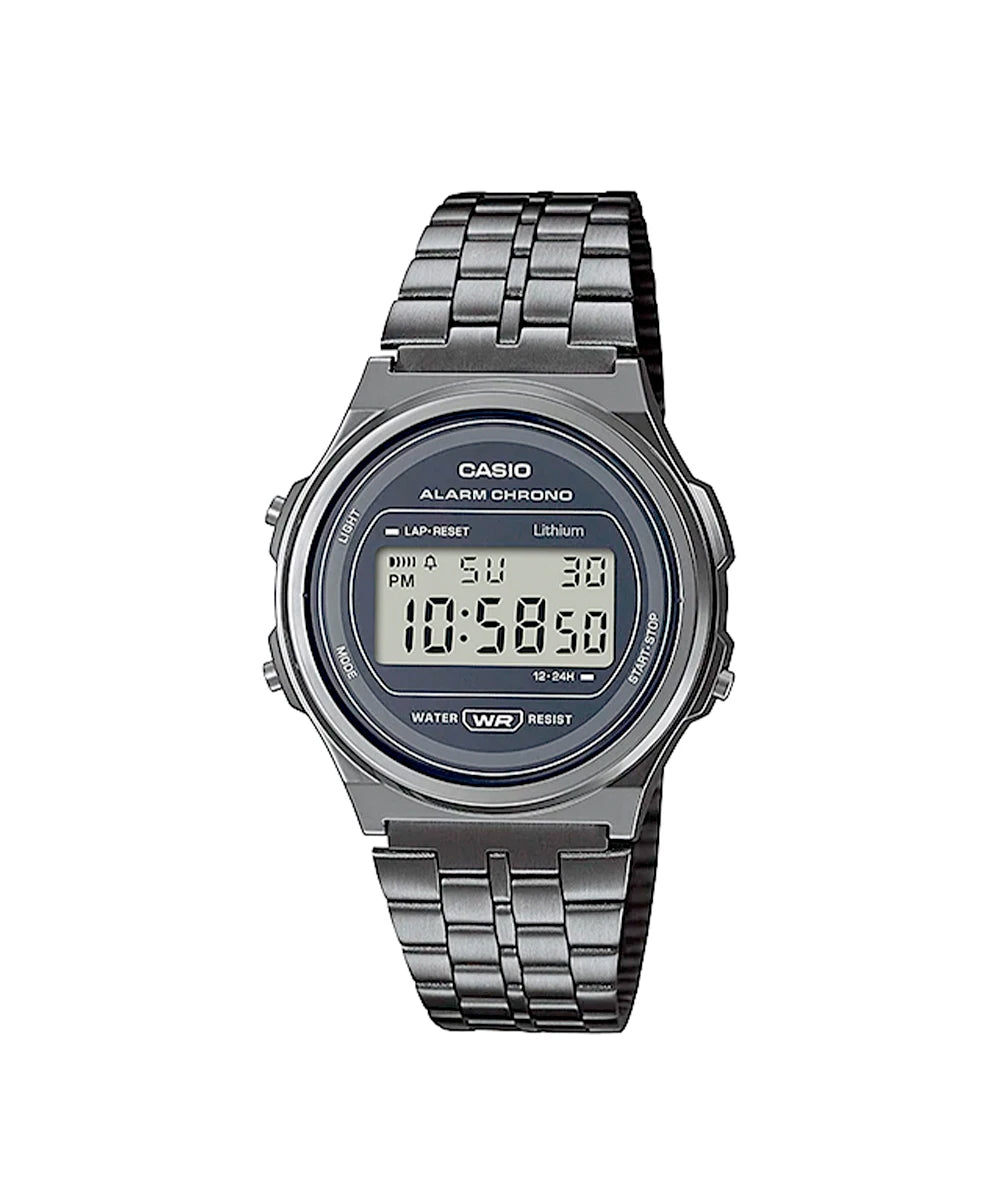 RELOJ CASIO VINTAGE A171WEGG-1ADF -NEGRO - Tiendas Casio TITEC