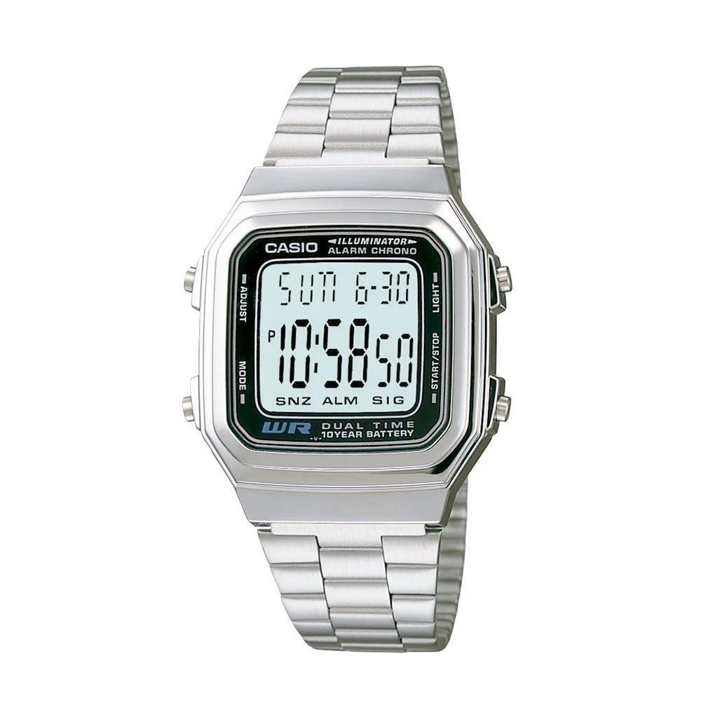 RELOJ CASIO VINTAGE A178WA-1ADF -NEGRO - Tiendas Casio TITEC