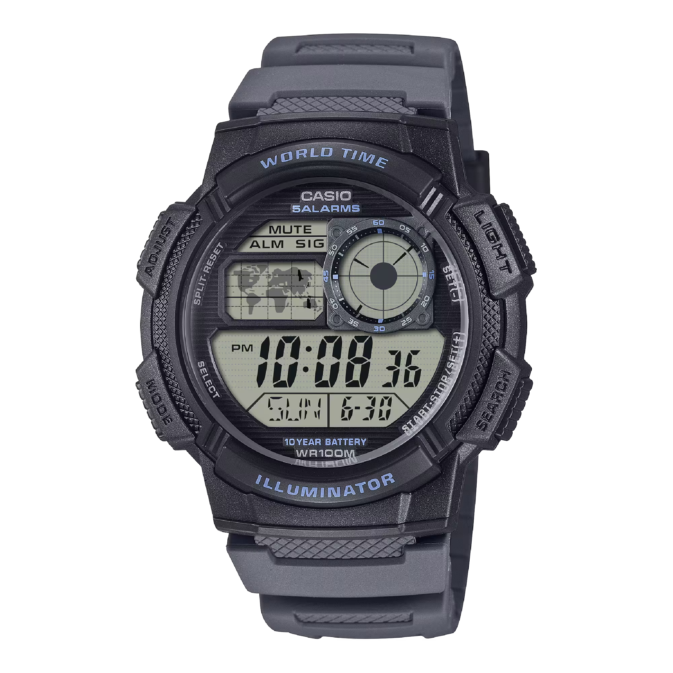 RELOJ PARA HOMBRE CASIO AE-1000W-8AVDF - GRIS - Tiendas Casio TITEC
