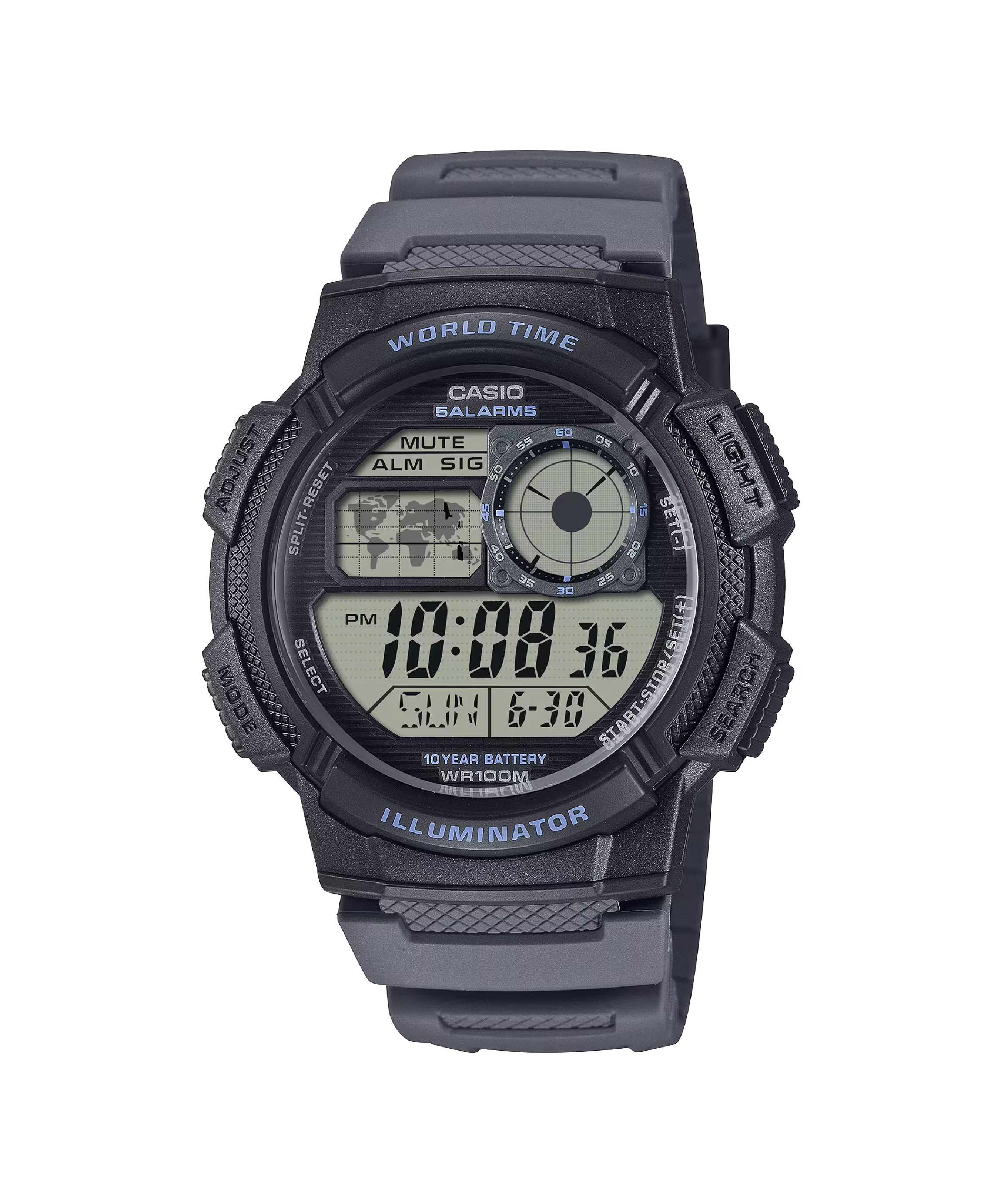 RELOJ PARA HOMBRE CASIO AE-1000W-8AVDF - GRIS - Tiendas Casio TITEC