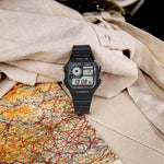 RELOJ PARA HOMBRE CASIO AE-1200WH-1AVDF -NEGRO - Tiendas Casio TITEC