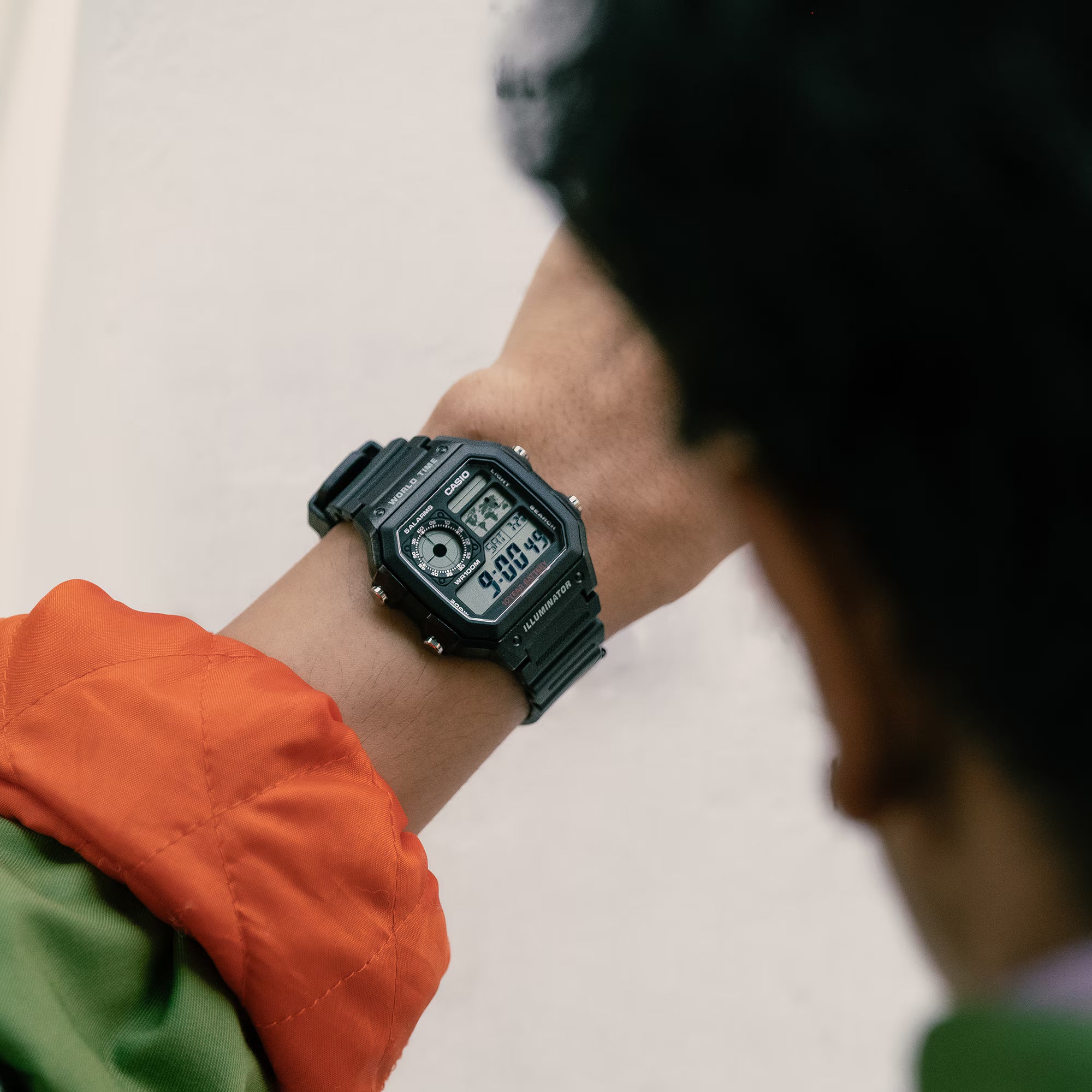 RELOJ PARA HOMBRE CASIO AE-1200WH-1AVDF -NEGRO - Tiendas Casio TITEC