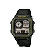 RELOJ PARA HOMBRE CASIO AE-1200WHB-1BVDF -NEGRO - Tiendas Casio TITEC