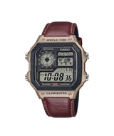 RELOJ PARA HOMBRE CASIO AE-1200WHL-5AVDF -CAFÉ - Tiendas Casio TITEC