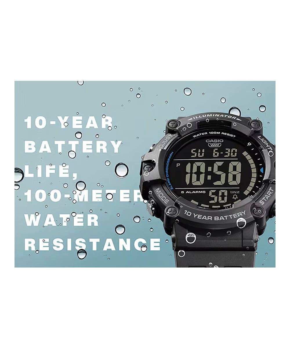 RELOJ PARA HOMBRE CASIO AE-1500WH-8BVDF -GRIS - Tiendas Casio TITEC