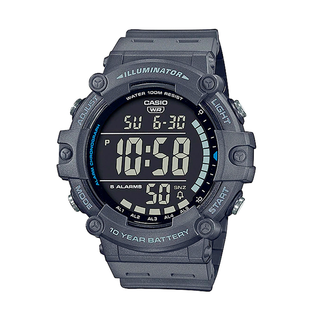 RELOJ PARA HOMBRE CASIO AE-1500WH-8BVDF -GRIS - Tiendas Casio TITEC