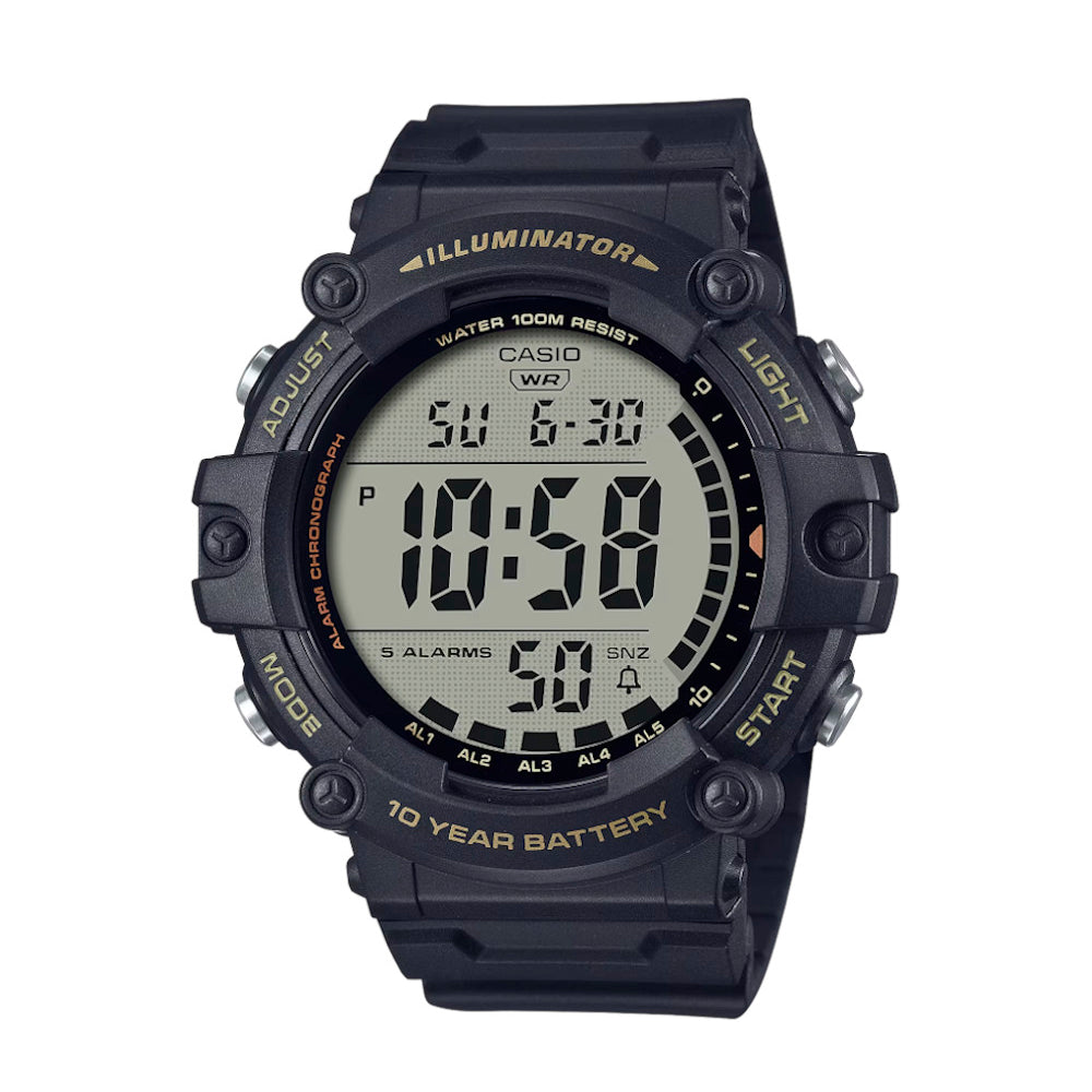 RELOJ PARA HOMBRE CASIO AE-1500WHX-1AVDF -NEGRO - Tiendas Casio TITEC