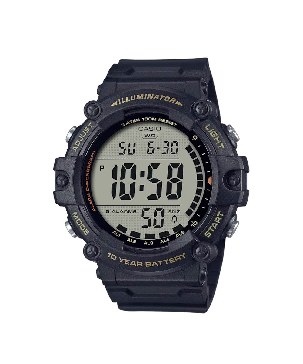 RELOJ PARA HOMBRE CASIO AE-1500WHX-1AVDF -NEGRO - Tiendas Casio TITEC