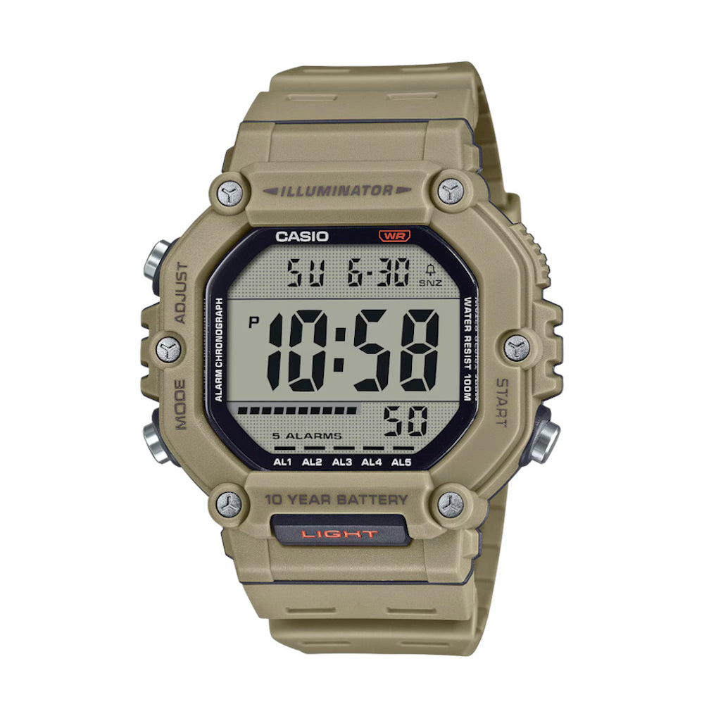 RELOJ PARA HOMBRE CASIO AE-1600H-5AVDF -CAFÉ - Tiendas Casio TITEC