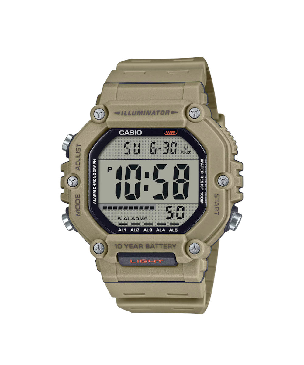 RELOJ PARA HOMBRE CASIO AE-1600H-5AVDF -CAFÉ - Tiendas Casio TITEC