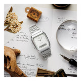 RELOJ CASIO VINTAGE AQ-230A-7AMQYDF -PLATEADO - Tiendas Casio TITEC