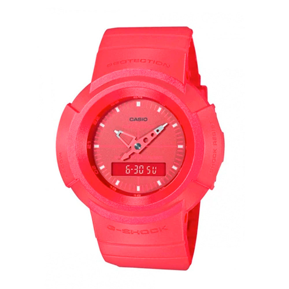 RELOJ CASIO G-SHOCK AW-500BB-4EDR- ROJO - Tiendas Casio TITEC