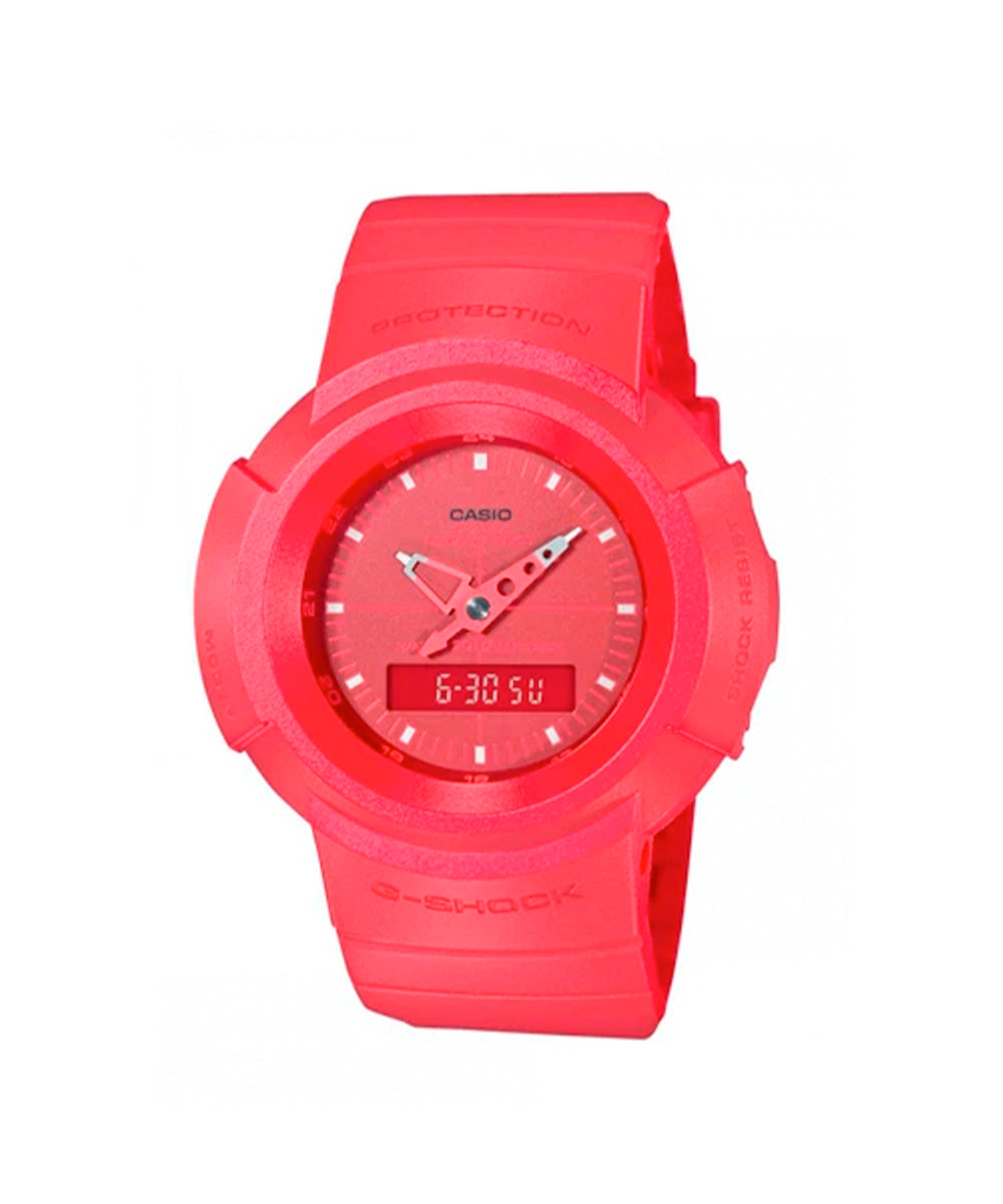 RELOJ CASIO G-SHOCK AW-500BB-4EDR- ROJO - Tiendas Casio TITEC