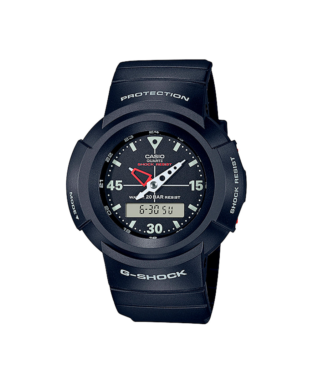 RELOJ CASIO G-SHOCK AW-500E-1EDR- NEGRO - Tiendas Casio TITEC