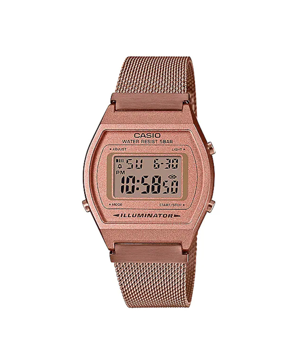 RELOJ CASIO VINTAGE B640WMR-5ADF -ROSADO - Tiendas Casio TITEC