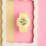 RELOJ PARA MUJER CASIO BABY-G BA-110AH-9ADR - AMARILLO - Tiendas Casio TITEC