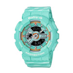 RELOJ PARA MUJER CASIO BABY-G BA-110CH-3ADR -VERDE - Tiendas Casio TITEC