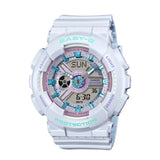 RELOJ PARA MUJER CASIO BABY-G BA-110MC-7ADR - BLANCO