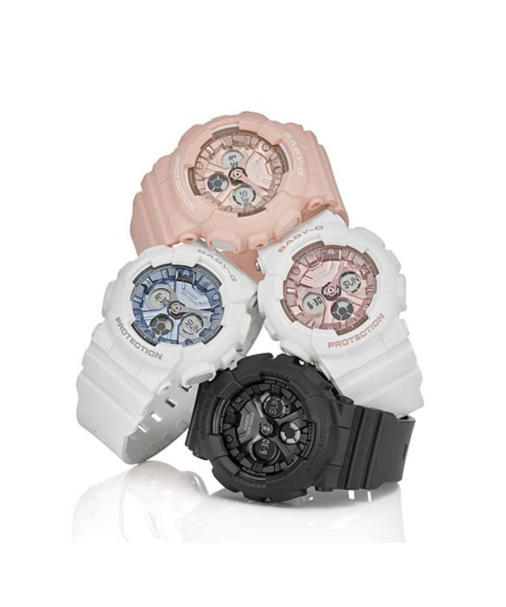 RELOJ PARA MUJER CASIO BABY-G BA-130-1ADR -NEGRO - Tiendas Casio TITEC
