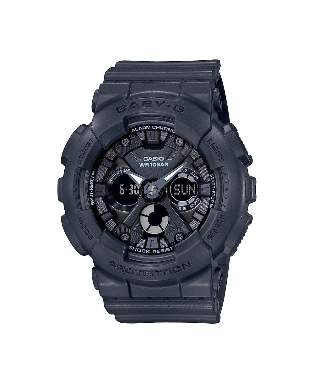 RELOJ PARA MUJER CASIO BABY-G BA-130-1ADR -NEGRO - Tiendas Casio TITEC