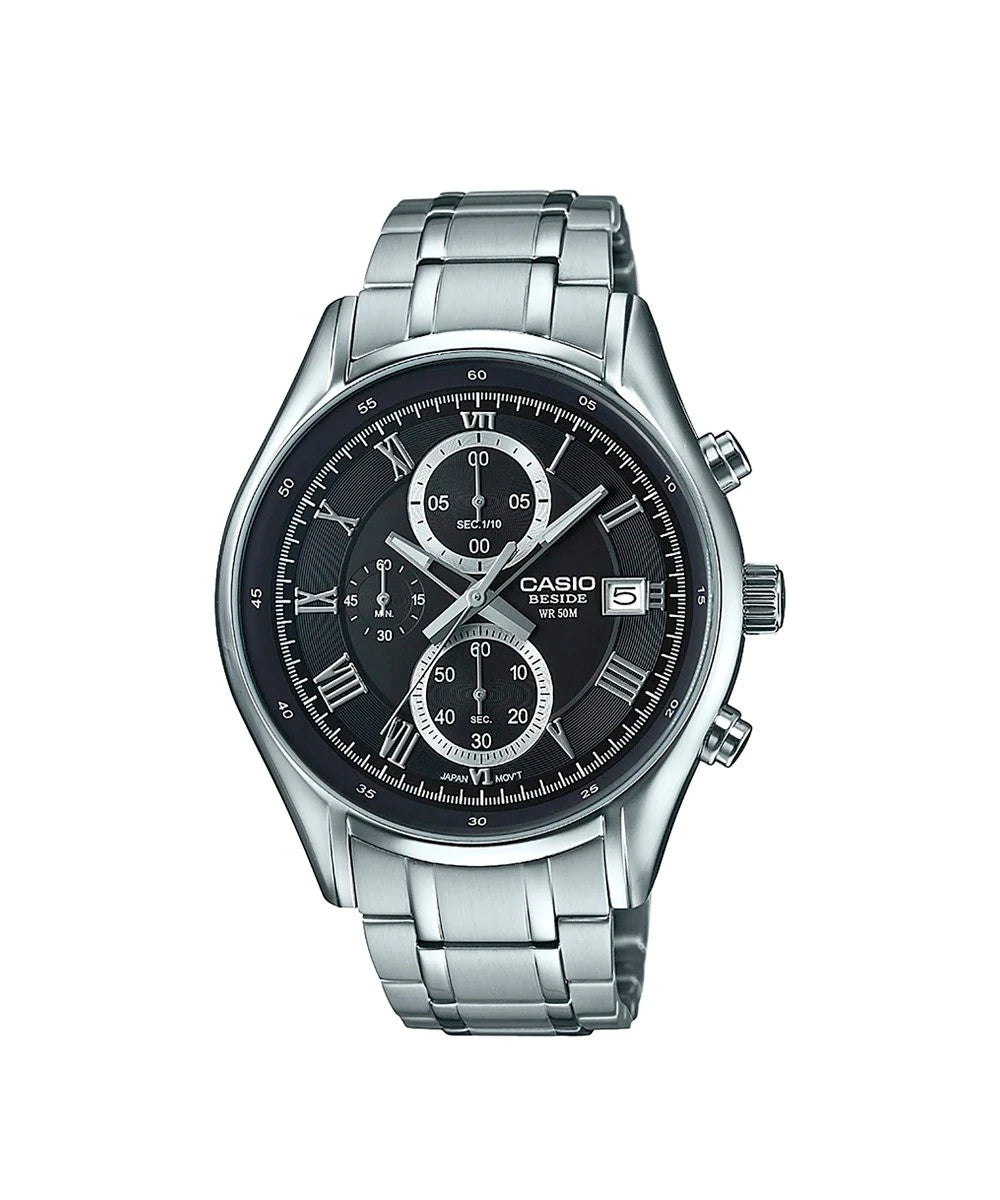 RELOJ PARA HOMBRE CASIO BEM-512D-1AVDF -NEGRO - Tiendas Casio TITEC