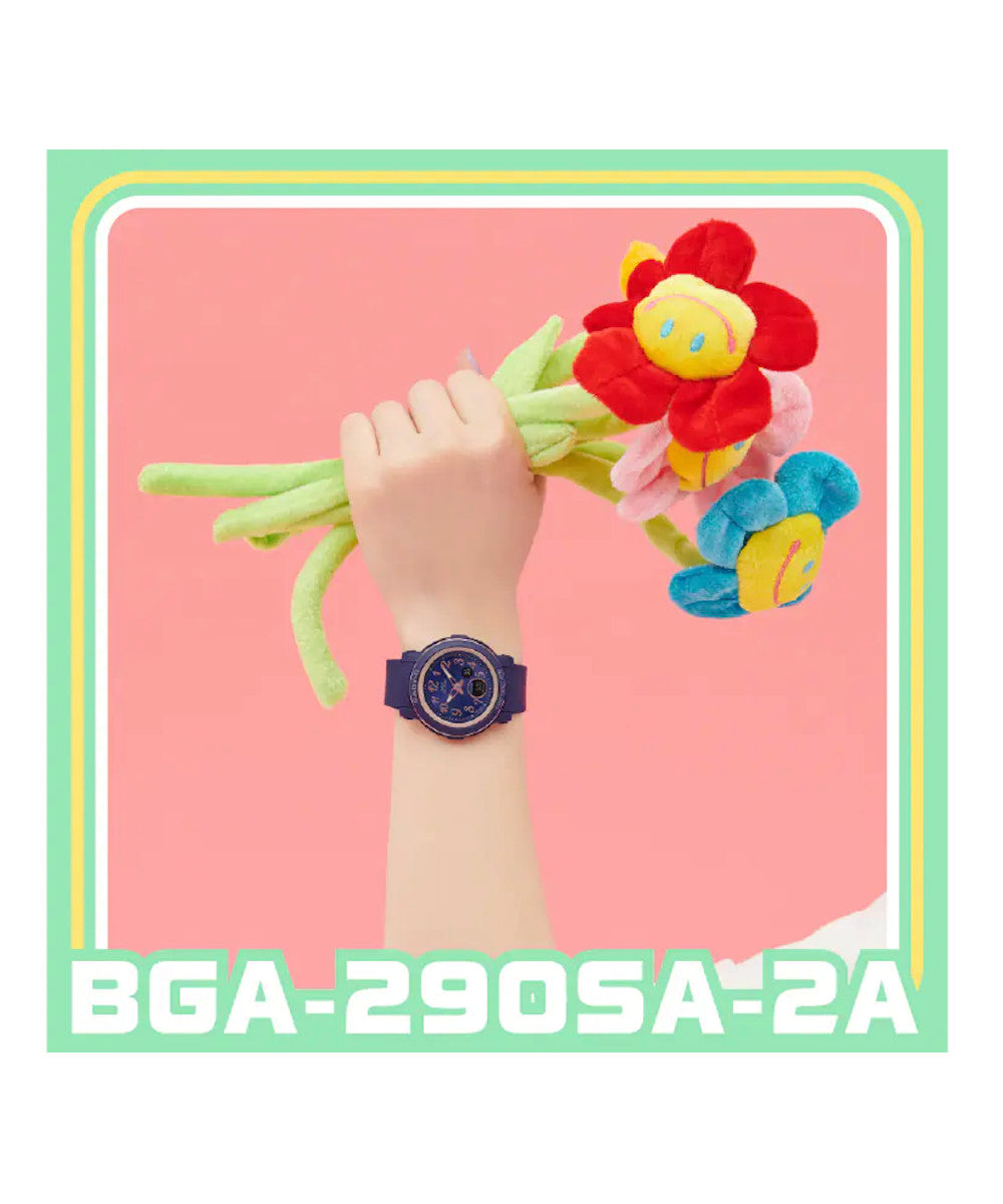 RELOJ PARA MUJER CASIO BABY-G BGA-290SA-2ADR -AZUL - Tiendas Casio TITEC
