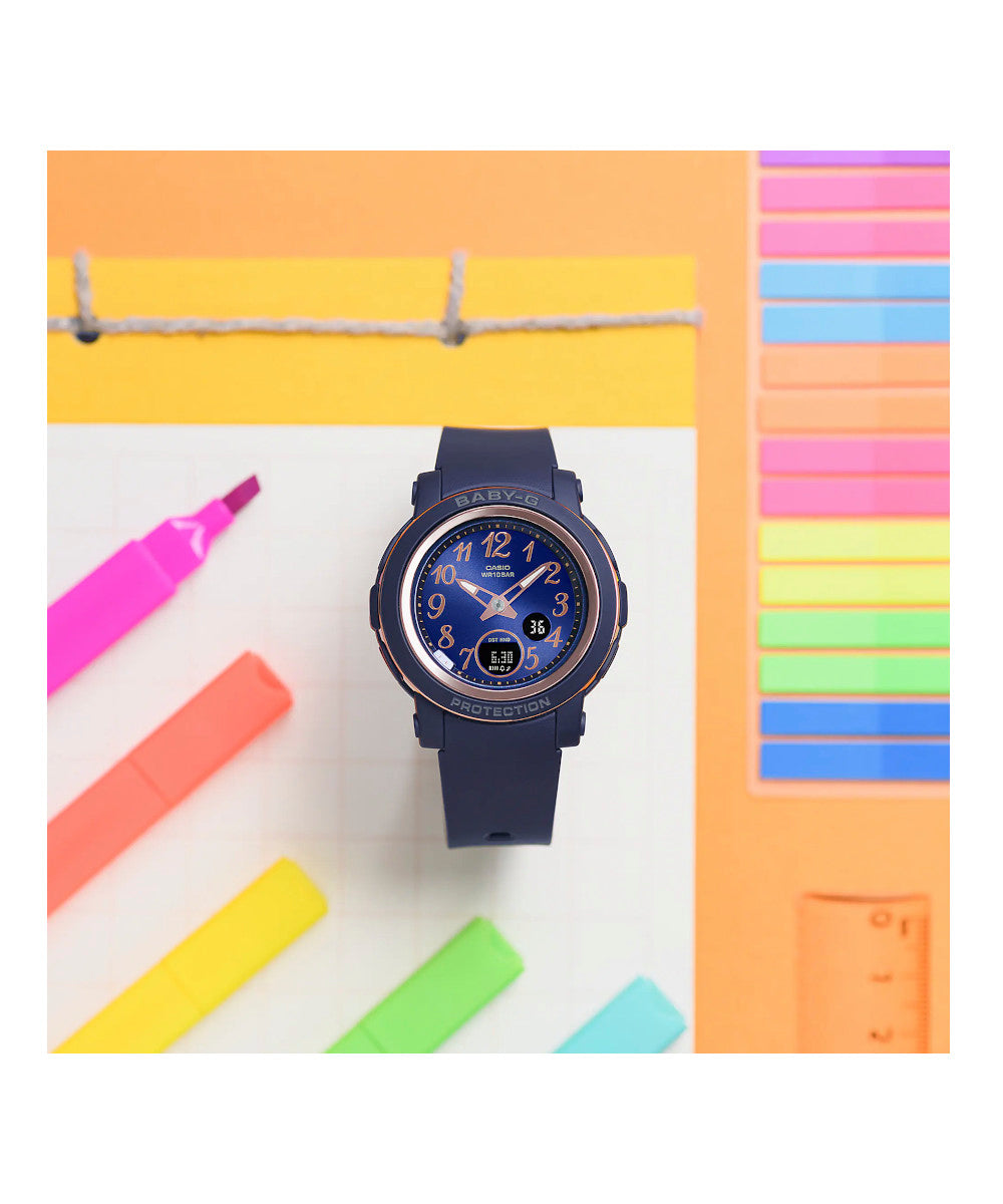 RELOJ PARA MUJER CASIO BABY-G BGA-290SA-2ADR -AZUL - Tiendas Casio TITEC