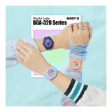 RELOJ PARA MUJER CASIO BABY-G BGA-320-4A1DR -ROSADO