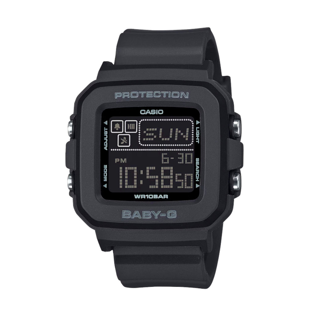 RELOJ PARA MUJER CASIO BABY-G BGD-10-1DR -NEGRO - Tiendas Casio TITEC