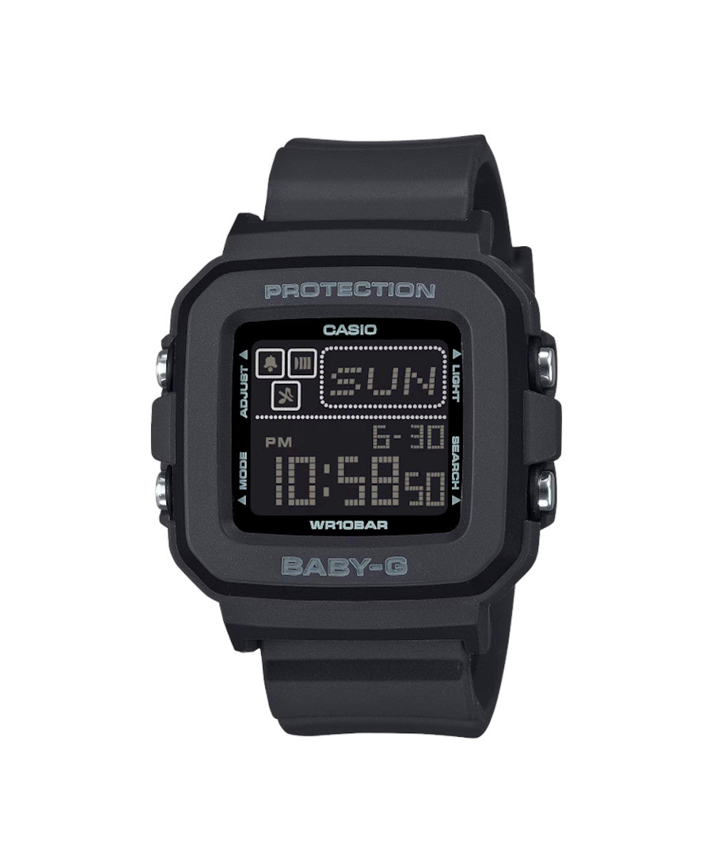 RELOJ PARA MUJER CASIO BABY-G BGD-10-1DR -NEGRO - Tiendas Casio TITEC