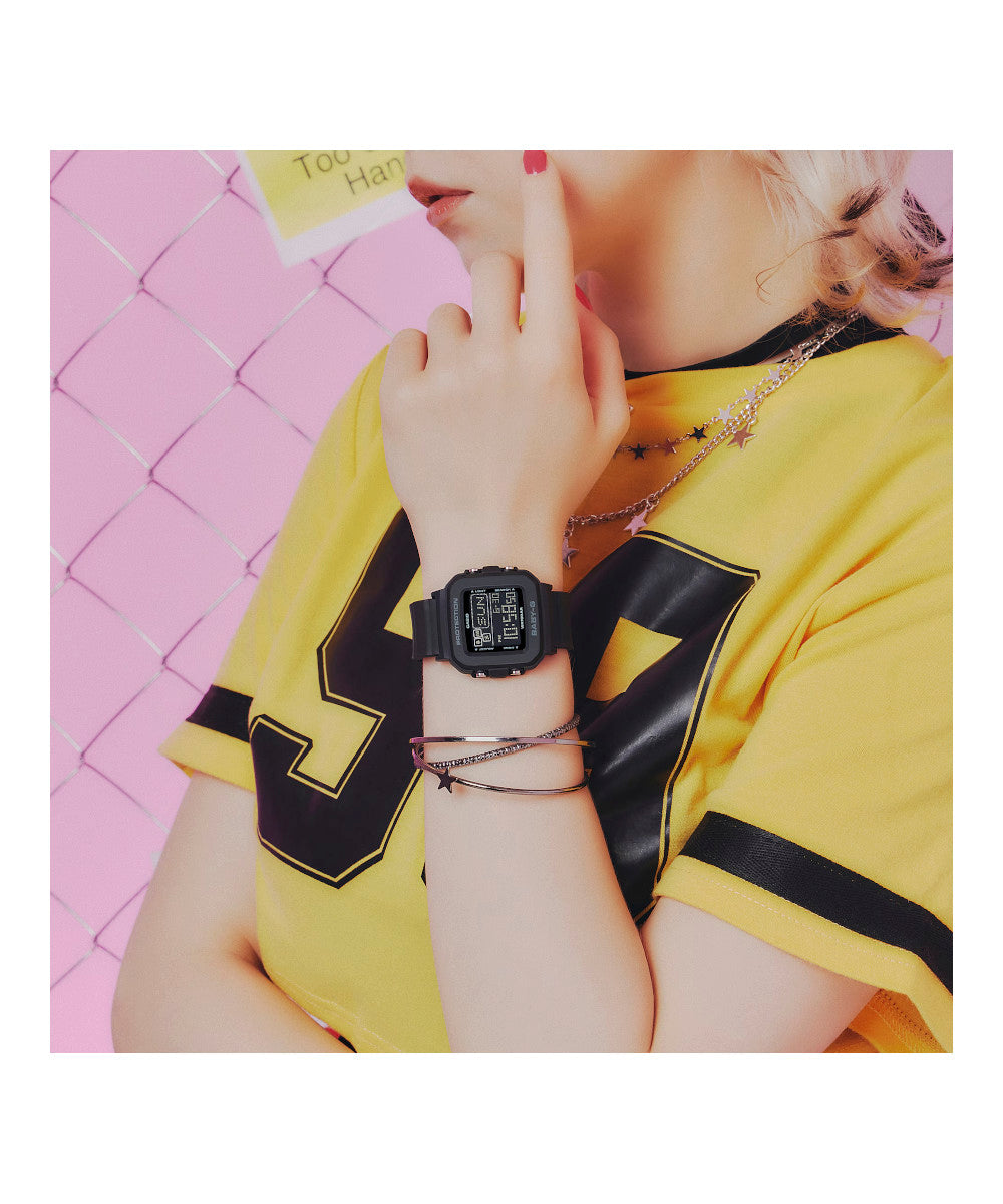 RELOJ PARA MUJER CASIO BABY-G BGD-10-1DR -NEGRO - Tiendas Casio TITEC